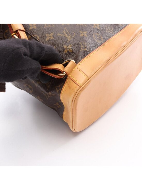 Louis Vuitton Backpack Montsouris GM Monogram Canvas Leather main image 12